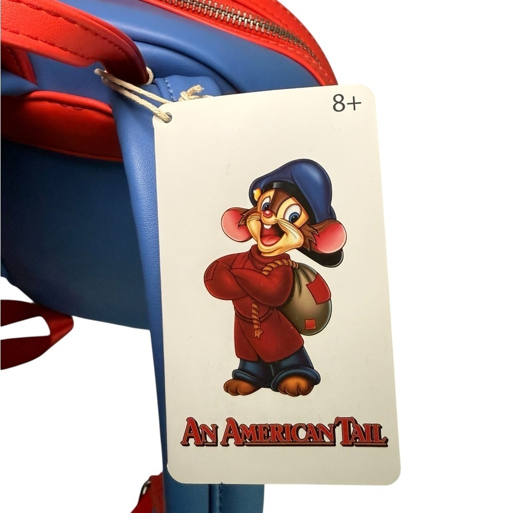 Loungefly An American Tail Fievel Mini Backpack NWT - Picture 5 of 10
